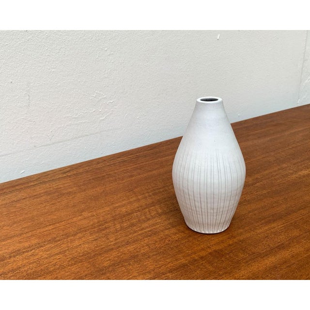 Mid-Century Modern Minimalist German GDR Vase by Erhard Goschala, 1960s For Sale - Image 3 of 14