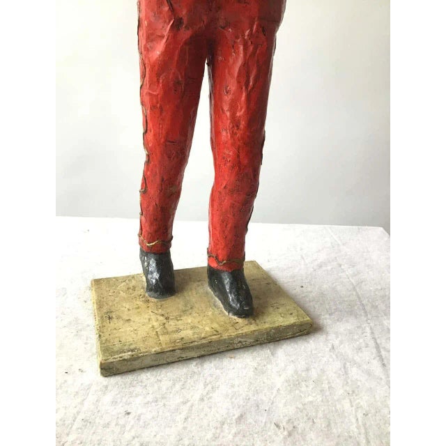 1960s Paper Mâché Horn Player. Made In Mexico For Sale - Image 12 of 13