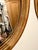 1960s Pair of Italian Gilt Oval Mirrors, Hollywood Regency Style, 1960s For Sale - Image 5 of 10