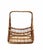 Wood Rattan and Bamboo Magazine Basket by F.lli Castano, Italy, 1960s For Sale - Image 7 of 9