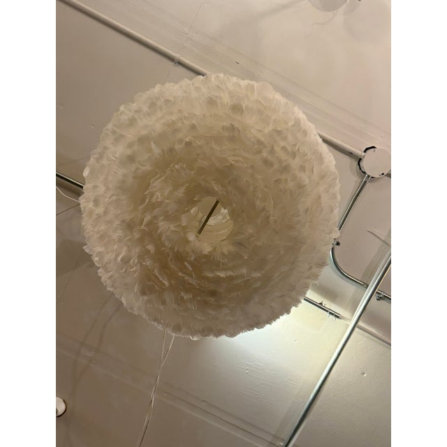 Umage Eos Feather Pendant, White For Sale In San Francisco - Image 6 of 12