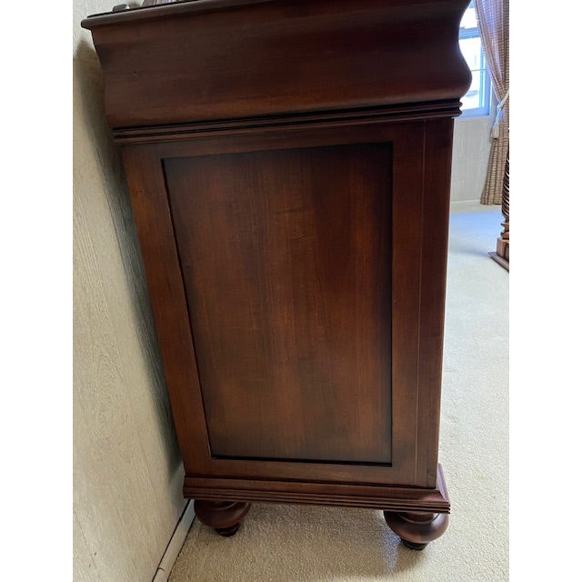 Traditional Ethan Allen British Classics Sideboard Buffet For Sale - Image 3 of 12
