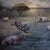 The Golden Age by Marcin Owczarek | Photography - Dye Sublimation on Aluminum Lion carrying various animals. For Sale - Image 4 of 4