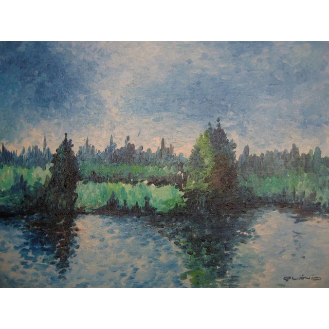 Georges R. Quinio (1927 - 1999) After studying at Ecole Nationale des Beaux-Arts in Paris, Georges R. Quinio lived in his...