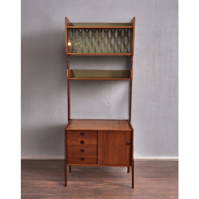 Brown Mid-Century Scandinavian Storage Unit by Blindheim for Ergo, 1960s For Sale - Image 8 of 8