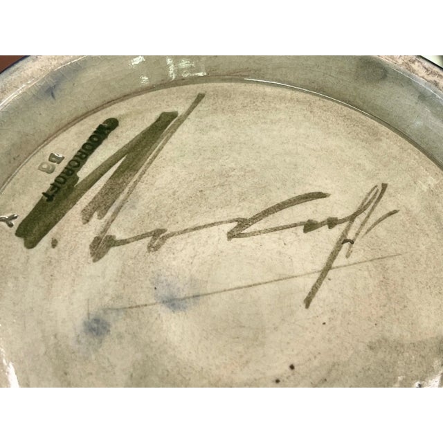 1930s 1930s English Moorcroft Pomegranate Bowl For Sale - Image 5 of 8