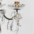 Antique Brass and Crystal Chandelier, 1800s For Sale - Image 3 of 6