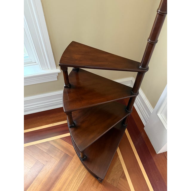 Early 20th Century Early 20th Century Kittinger Mahogany Library Steps For Sale - Image 5 of 12