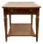 Vintage Drexel Furniture Solid Wood Side Table For Sale