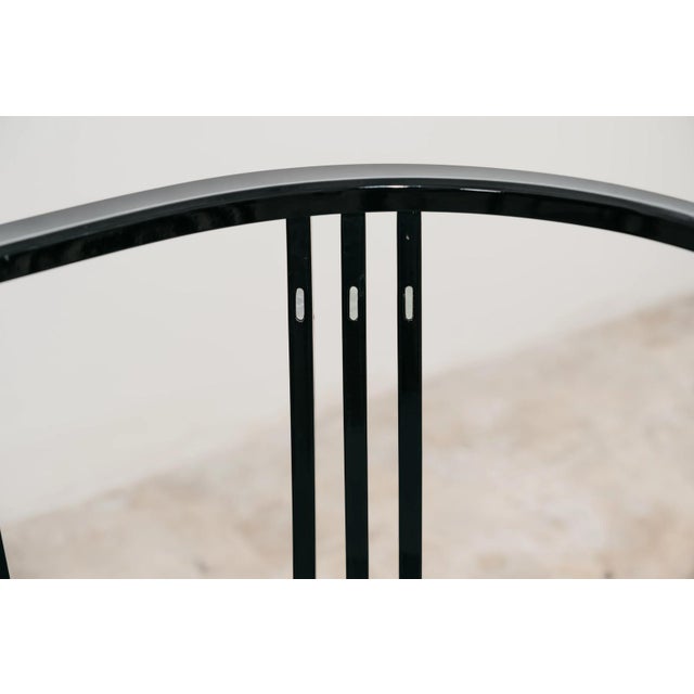 Black Ash Armchairs and Coffee Table by Ernest Archibald Taylor, 1980s, Set of 3 For Sale - Image 9 of 12