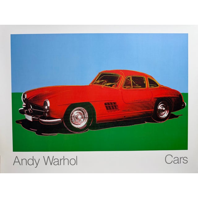 Andy Warhol (1928–1987), Mercedes Benz 300 Sl Coupé, Cars Series, 1988, Art Poster, Pop Art For Sale - Image 14 of 14