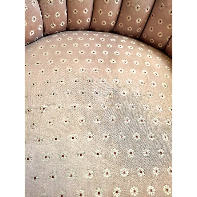 Antique “His” & “Hers” American Neo-Grec Upholstered Chair Set For Sale - Image 14 of 15