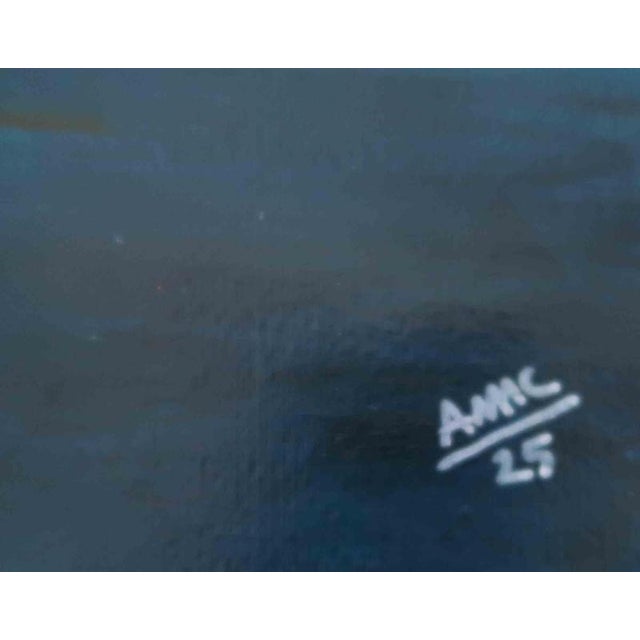 Contemporary Anna Maria Caboni, City Sunset, 2025, Acrylic Painting For Sale - Image 3 of 5