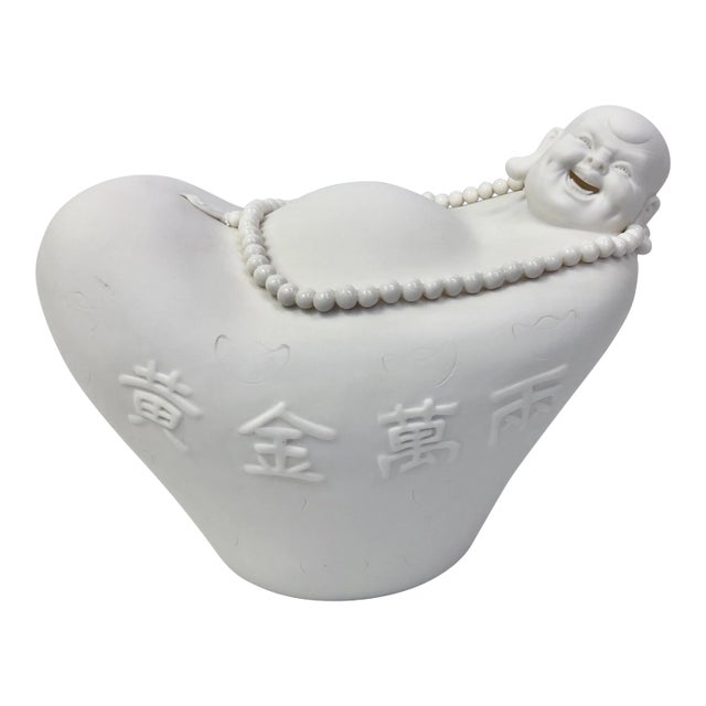 1960s Happy Buddha Lamp For Sale