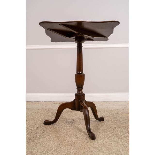 Pair Kittinger Colonial Williamsburg Cw-20 Tilt Top Tables For Sale - Image 9 of 18