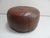 1960s Vintage Leather Pouf, 1960s For Sale - Image 5 of 8