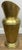 An elegant vintage brass umbrella holder featuring a beautifully shaped form with a decorative hammered finish and...