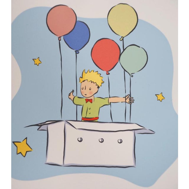 Modern Antoine de Saint-Exupery, The Little Prince's Birthday, Lithograph For Sale - Image 3 of 6