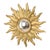 Vintage Convex Gilt Sunburst Witch Mirror, 1960s For Sale - Image 17 of 18