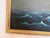 Paint Large Vintage Nautical Oil Painting Signed Dramatic Sailing Ship Seascape For Sale - Image 7 of 10
