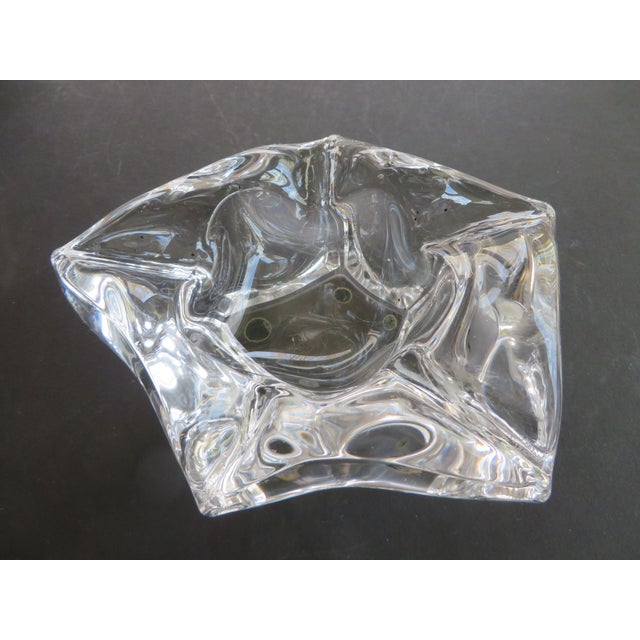 Lead Crystal Big Cigar Ashtray Chairish