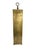Tommi Parzinger Vintage Edward Alden Brutalist Brass-Tone Metal Wall Curio Shelf Cabinet, Hong Kong, Signed For Sale - Image 4 of 17