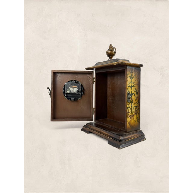 Vintage English Ornate Mantel Clock For Sale In Tampa - Image 6 of 6