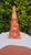 Wood Vintage Folk Wooden Cabinet in Pyramid Shape, 1980s For Sale - Image 7 of 7