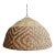 Rattan Diamond Weave Tribal Pendant Light Medium For Sale