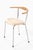 Model JH-701 Armchairs in Birch and Steel attributed to Hans J. Wegner, 1960s, Set of 6 For Sale - Image 10 of 12