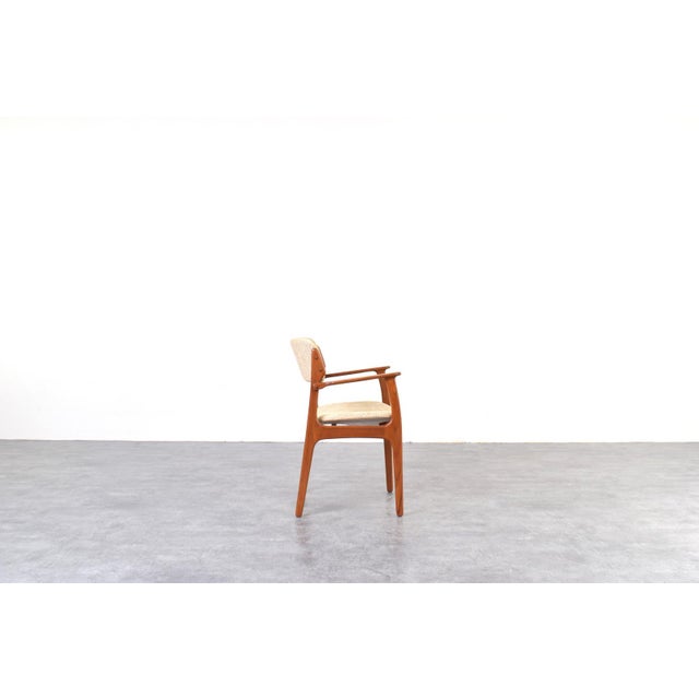 Mid-Century Modern Teak Dining Chair by E. Buch for O.D. Møbler, Denmark, 1960s For Sale - Image 3 of 12