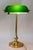 Banker Table Lamp with Glass Shade, Vienna, 1920s For Sale - Image 9 of 17