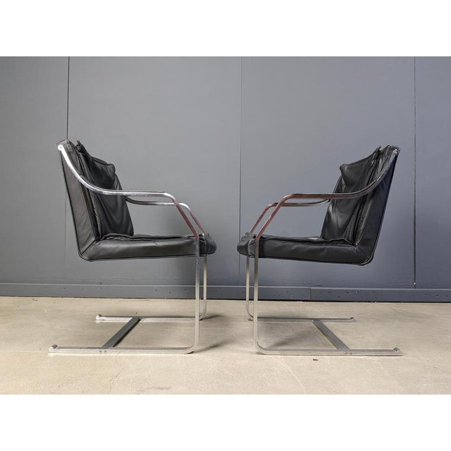 Armchairs by Rudolf Glatzel for Knoll Art Collection, 1980s, Set of 6 For Sale - Image 3 of 12