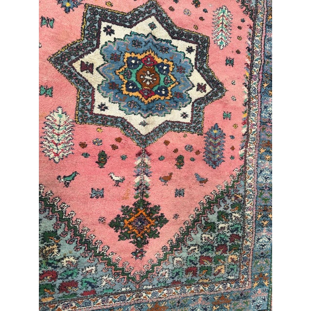 Gray Vintage Moroccan Rustic Rabat Rug, 1960s For Sale - Image 8 of 18