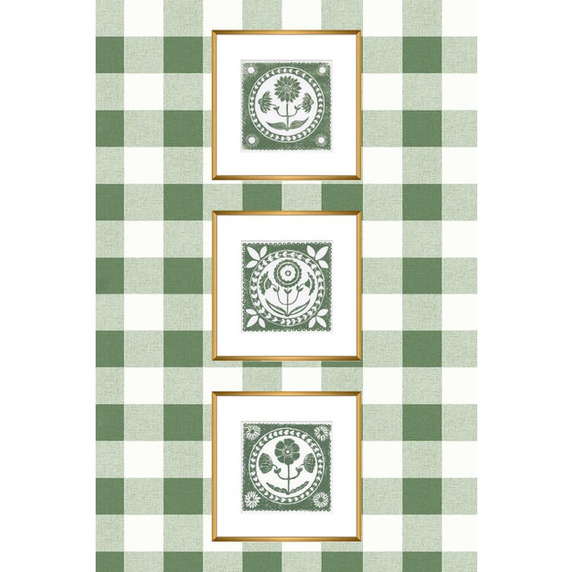 Bring timeless charm and modern minimalism to your walls with this bold grass green-and-white daffodil design. Originally...