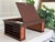 Coffee Vintage MCM Mid Century Modern Adjustable Reading Table Bed Desk Breakfast Tray Magazine Rack Sculptural Wood Laptop Stand For Sale - Image 8 of 12