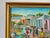 Wood Vintage Haitian Oil on Canvas Painting by Louines Mentor For Sale - Image 7 of 12