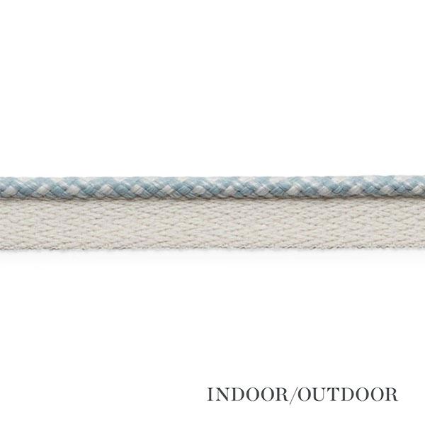 This silky cord has myriad uses, indoors and out. Its attached lip can be easily sewn between layers of fabric for a...