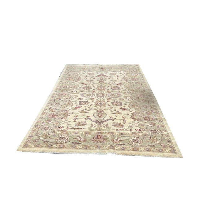 Country House Rug with Floral Pattern For Sale