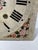Antique Early 19th-Century American Hand-Painted Wood Clock Dial Face - Folk Art. For Sale In West Palm - Image 6 of 8