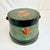 1950s Vintage Gustavian Rustic European Farmhouse Tole Hand Painted Wooden Sap Bucket For Sale - Image 9 of 14