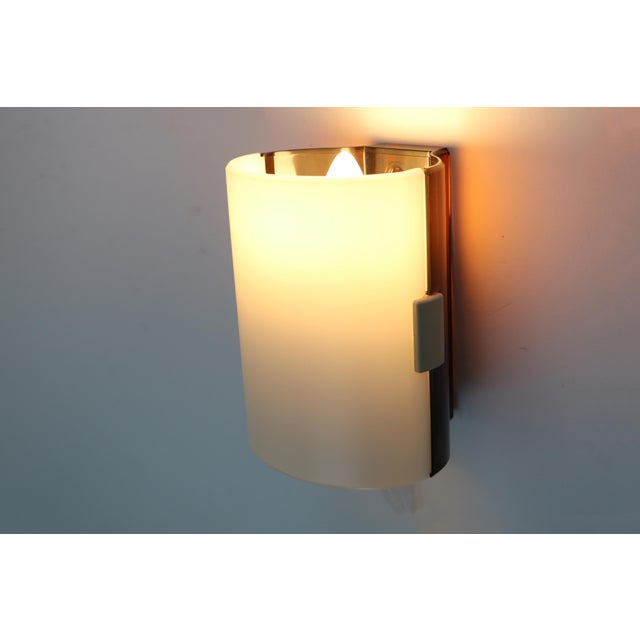 Plastic French Space Age Wall Lights, 1970s, Set of 2 For Sale - Image 7 of 9