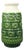 Large Mid-Century Green Relief Vase from Bay Keramik, West Germany, 1970s For Sale