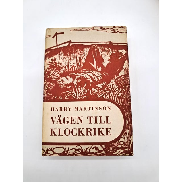 Mid-Century Modern 3 Vintage Swedish Hardcover Books 1950s, Svalans Jubileumsserien, Irwin Shaw the Young Lions & Harry Martinson, Bonniers Förlag For Sale - Image 3 of 12