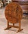 Wood Mid-19th Century French Walnut Wine Tasting Table With Lyre-Form Stretcher For Sale - Image 7 of 11