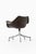 1960s Office Chair in Aluminum and Leather attributed to Jørgen Lund and Ole Larsen, 1960s For Sale - Image 5 of 9