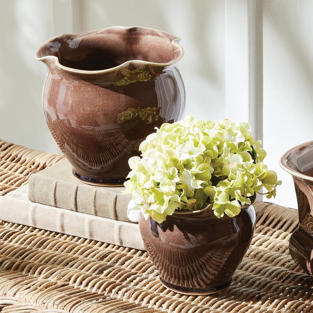 Kenneth Ludwig Chicago Megan Pots, Set Of 2 For Sale - Image 4 of 4