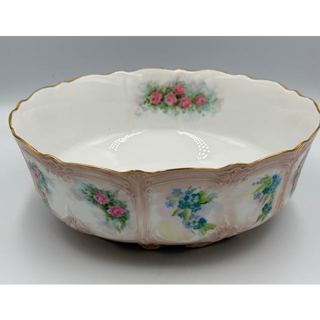 Elevate your dining experience with this stunning Tirschenreuth Baronesse Bavaria serving bowl. This exquisite piece...
