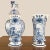 Set of Five 18th Century Hand-Painted Delft Vases Including 3 Lidded Urns For Sale - Image 9 of 13