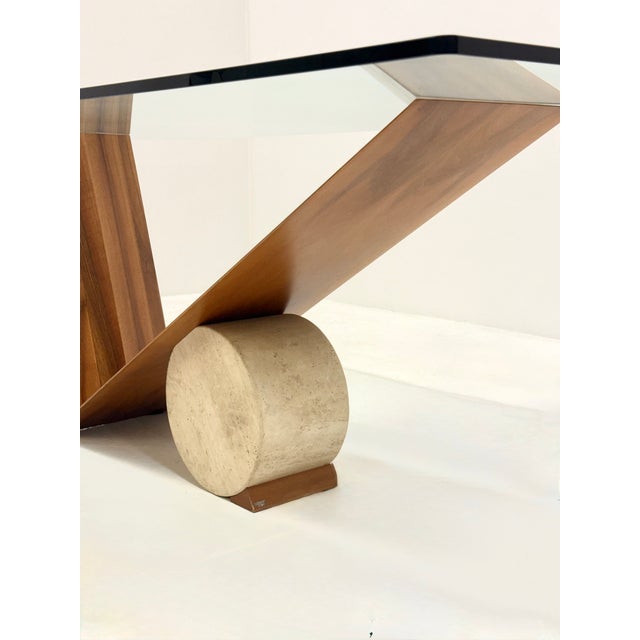 Beige Valentino Dining Table by Emanuele Zenere for Cattelan, 1990s For Sale - Image 8 of 12